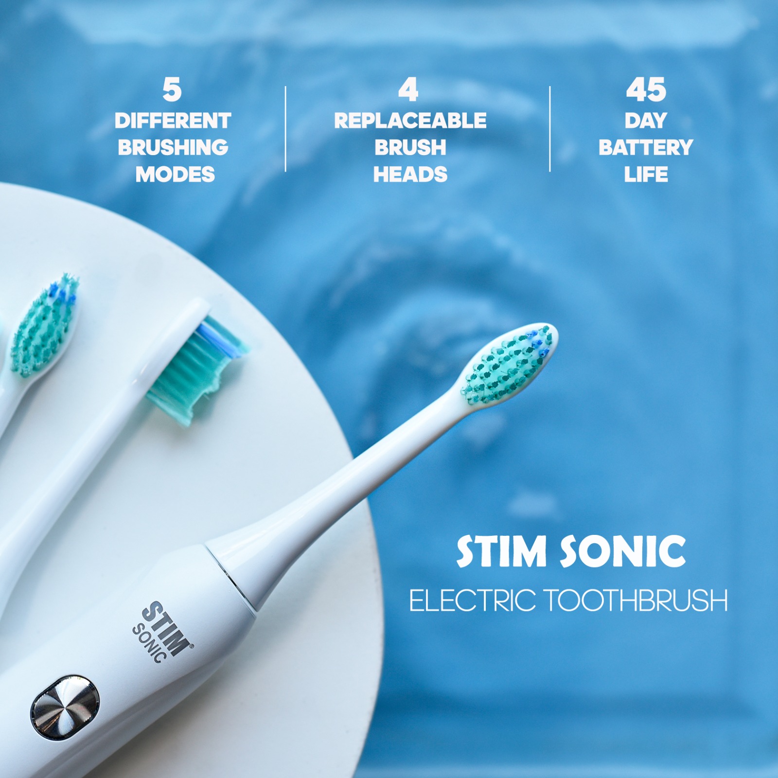 Buy Premium Quality Stim Sonic Electric Toothbrush Online