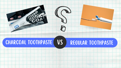 Charcoal Toothpaste vs Regular Toothpaste Stim Brush Boost