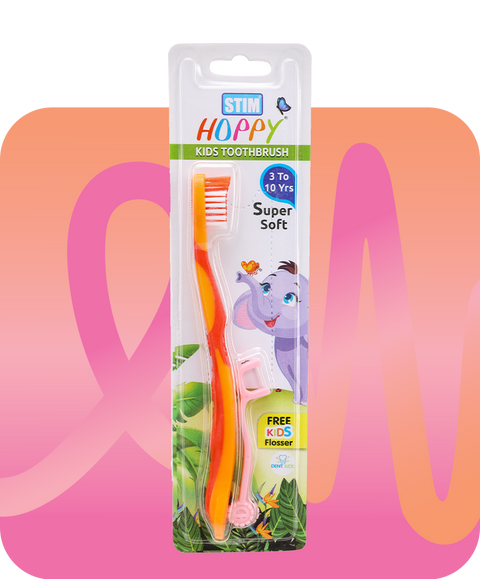 Hoppy Kids Toothbrush - 3 Years to 10 Years