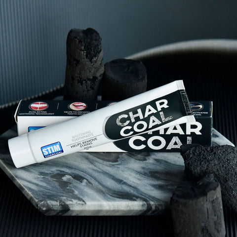 STIM Teeth Whitening Charcoal Toothpaste