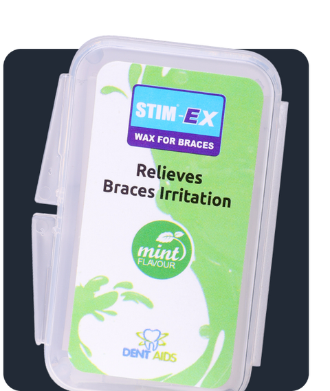 STIM - EX Wax strips for Braces