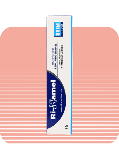 STIM Ri-Namel Toothpaste to Re-mineralize Enamel