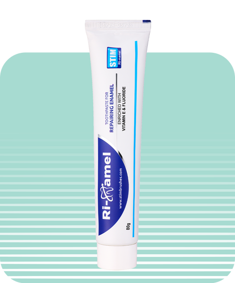 STIM Ri-Namel Toothpaste to Re-mineralize Enamel