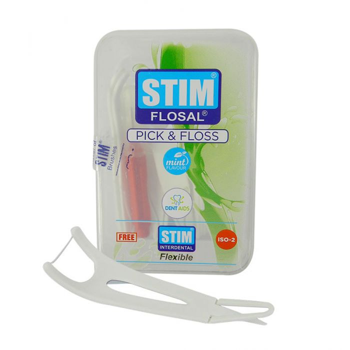 STIM Flosal - Pick and Floss - Right Angle