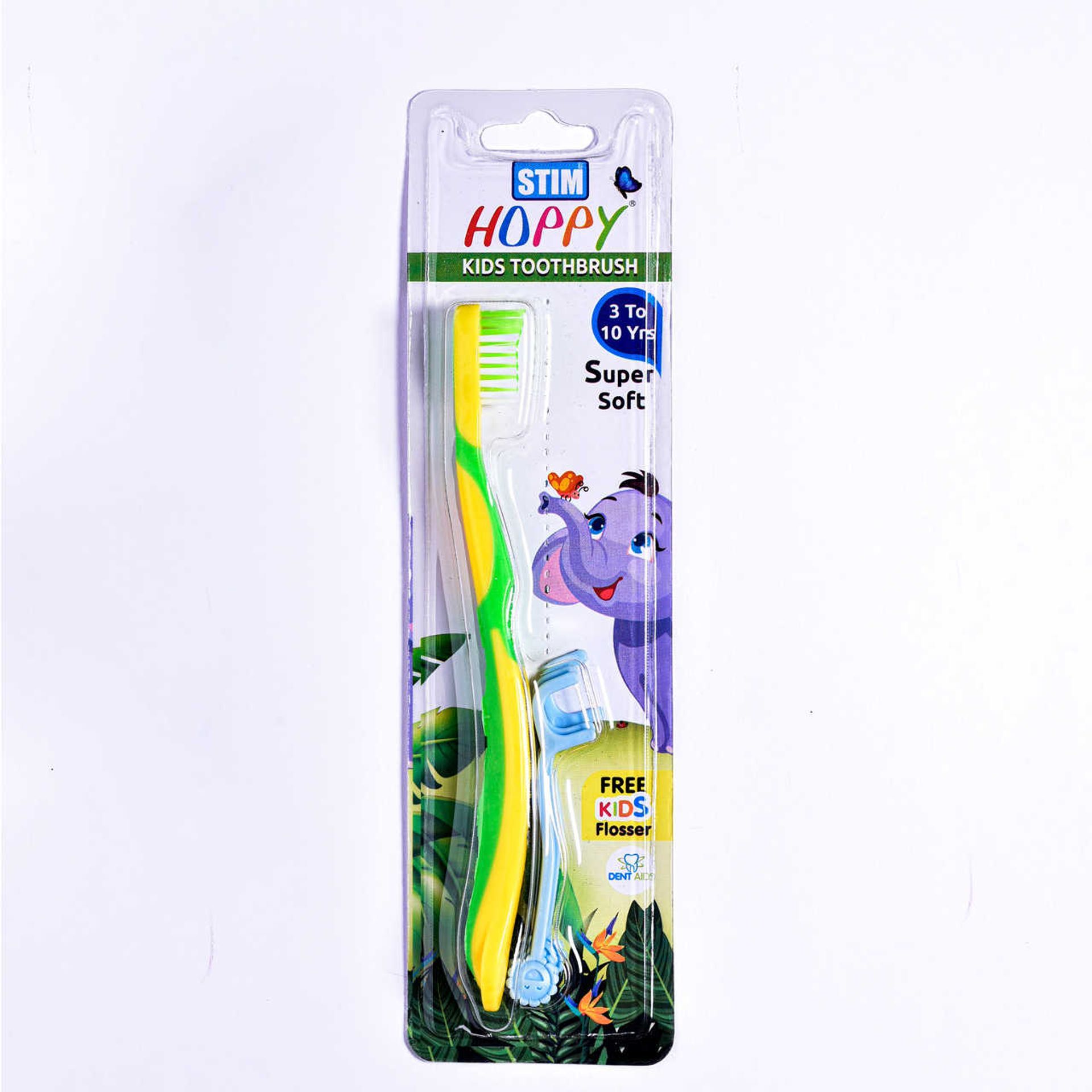 Hoppy Kids Toothbrush - 3 Years to 10 Years