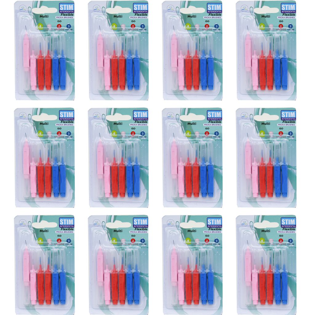 Stim Interdental Flexible Proxa Brush Pack Of 12